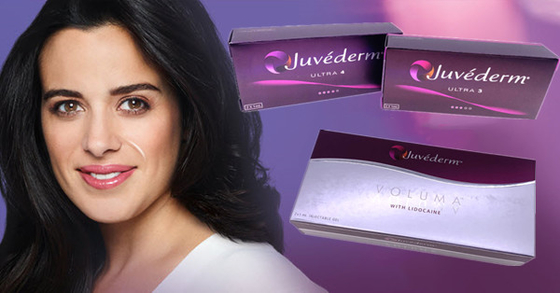O enchimento cutâneo de Ultra3 Ultra4 Voluma Juvederm para o enrugamento da cara remove