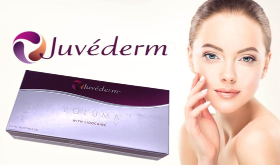 a cruz 2x1ml ligou o enchimento cutâneo de Juvederm para o enchimento do enrugamento da cara