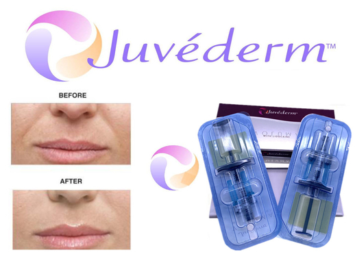 a cruz 2x1ml ligou o enchimento cutâneo de Juvederm para o enchimento do enrugamento da cara