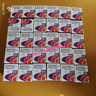 A injeção que de Allergan  100iu a toxina Botulinum remove enruga-se