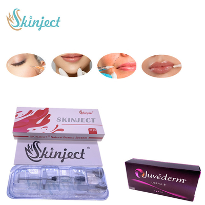 Enchimentos cutâneos ácidos hialurónicos profundos dos bordos 2ml de Skinject injetáveis