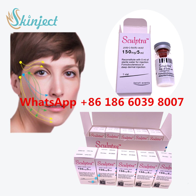 150mg Ha  PLLA para melhorar contornos faciais