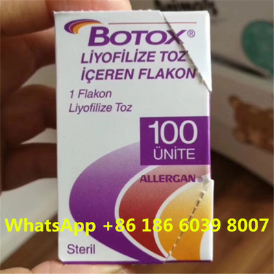 Toxina Botulinum de  da injeção de Allergan para datilografar uma remoção de 100 enrugamentos das unidades