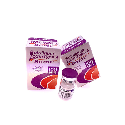 Enrugamentos do tratamento da cara de  Allergan 100iu anti para os pés de corvos