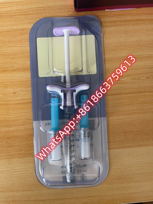 Juvederm ultra 4 injeções ácidas hialurónicas do enchimento cutâneo para os bordos