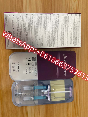 Enchimento cutâneo ácido hialurónico dos bordos de Juvederm Ultra3 injetável