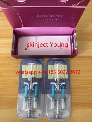 Juvederm ultra 3 2x1ml linhas faciais ácidas hialurónicas enchimentos cutâneos para enrugamentos