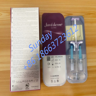 Enchimento facial ácido hialurónico de Juvederm Voluma da elevação 24 Mg/Ml