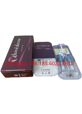 Juvederm ultra 3 2x1ml linhas faciais ácidas hialurónicas enchimentos cutâneos para os bordos "sexy"
