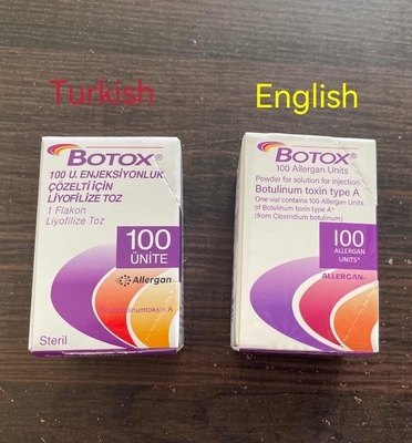 Anti enrugamento Allergan antienvelhecimento  para a cara do pescoço