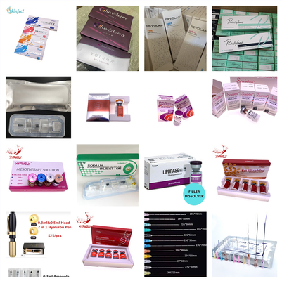 enchimento cutâneo de 1ml Juvederm para a cara do bordo que remove os enrugamentos Skinject Allergan