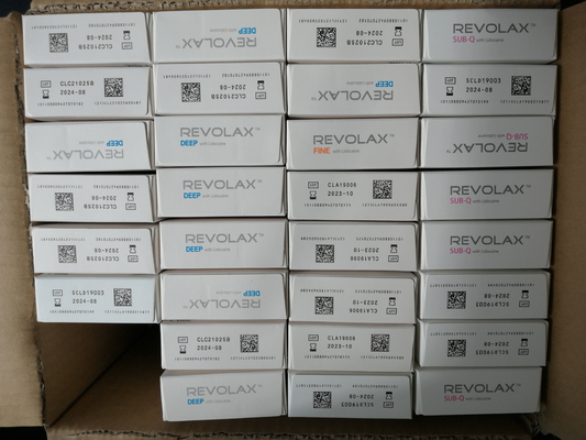 CE REVOLAX Linhas finas Rugas profundas Ácido hialurónico Preenchimento dérmico para volumes faciais