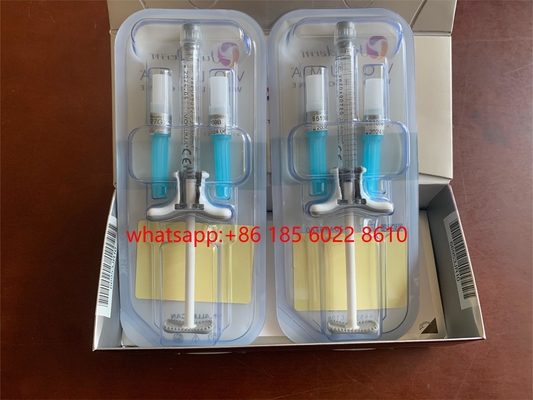 enchimentos cutâneos ácidos hialurónicos injetáveis dos enchimentos do bordo de 2x1ml Juvederm