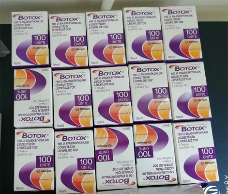 Enrugue a toxina Botulinum  da remoção 100 unidades de Allergan para a injeção da face lift