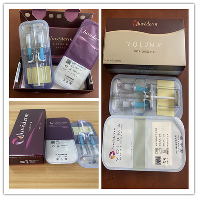injeção facial ácida hialurónica dos anti búzios dos bordos dos enchimentos de 2x1ml Juvederm