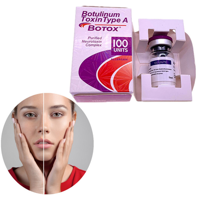 os cosméticos que de Allergan da injeção 100ui  para a cara pulveriza antienvelhecimento removem os enrugamentos
