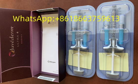 Enchimento cutâneo ácido hialurónico ligado transversal injetável Juvederm do Ce ultra 3 bordos
