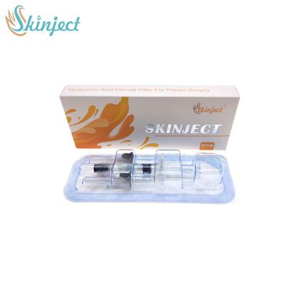 Enchimento cutâneo ácido hialurónico da injeção de Skinject 2ml dos produtos de beleza com o Lido para a cara