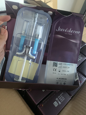 A cruz de Allergan Juvederm Ultra4 ligou o enchimento cutâneo do Ha para os malares
