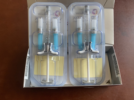 Os bordos descascam o enchimento cutâneo ácido hialurónico de enchimento Juvederm ultra 3 das mulheres