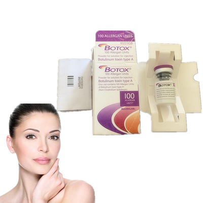 Toxina Botulinum Allergan  100 Iu uma versão inglesa de 50 Iu