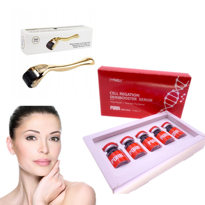 Soro de Polydeoxyribonucleotide Skinbooster PDRN com rolo de Derma