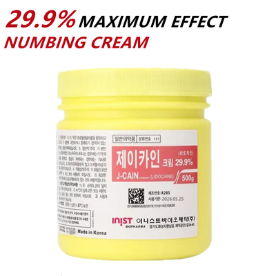 Alívio das dores 29,9% 500g de creme anestésico de J-Cain Coreia