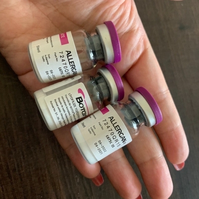A toxina Botulinum da pureza alta pulveriza 100units para Allergan  Botulax
