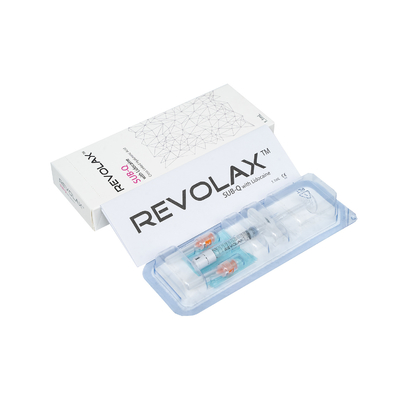 Injeções ácidas do enchimento de Revolax com Lido Ha para dobras Nasolabial/enrugamentos