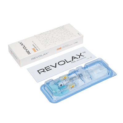 Injeções ácidas do enchimento de Revolax com Lido Ha para dobras Nasolabial/enrugamentos