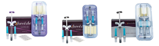 Injetável cutâneo ácido hialurónico dos enchimentos do bordo do cuidado 2x1ml Juvederm da cara