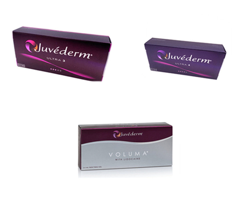 Ácido hialurónico do enchimento cutâneo injetável de Juvederm Voluma para linhas do sorriso