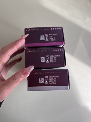 Enrugamentos que removem o enchimento ácido hialurónico ligado cruz 2pcs Syringes*1ml/Box