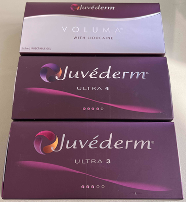 Enchimento ácido hialurónico injetável ligado transversal de Juvederm para cuidados com a pele dos bordos