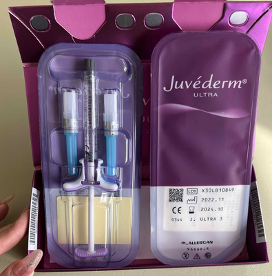 Enchimento ácido hialurónico injetável ligado transversal de Juvederm para cuidados com a pele dos bordos