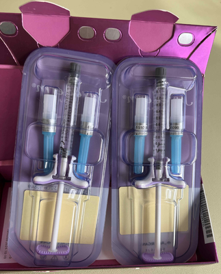 Enchimento ácido hialurónico injetável ligado transversal de Juvederm para cuidados com a pele dos bordos
