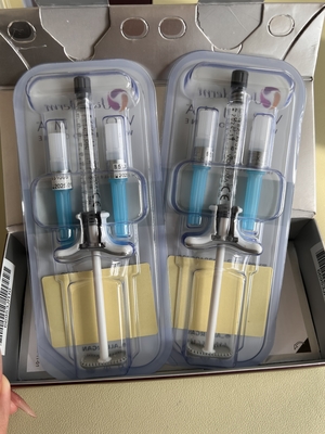 Enchimento ácido hialurónico injetável ligado transversal de Juvederm para cuidados com a pele dos bordos