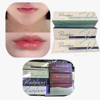 Produtos antienvelhecimento de enchimento cutâneo de ácido hialurónico cruzado