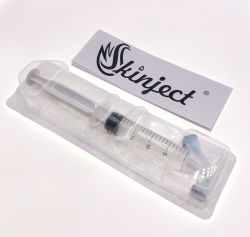Injecções de enchimento cutâneo de ácido hialurónico para linhas faciais