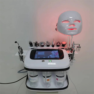 11 em 1 Máquina de Dermoabrasão Facial Multifuntcional Hydra Máquina de Limpeza Facial de Pele Black Pearl