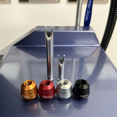 Depilação por laser de diodo Rejuvenescimento da pele Máquina de beleza Pico Laser 2 em 1