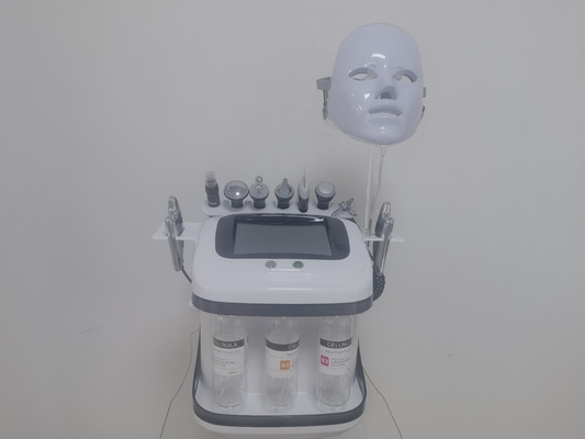 Máquina portátil recarregável multipolar de injecção de ar para dermoabrasão