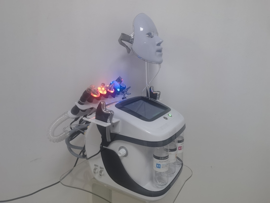Máquina portátil recarregável multipolar de injecção de ar para dermoabrasão