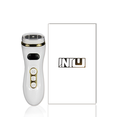 Máquina de beleza facial Cuidados da pele de mão Uso doméstico Esença Massagem facial Esforço da pele Reforço da pele