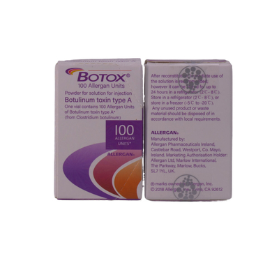 Anti-rugas Toxina Botulínica Alergânica Botulax Dy'sport 100IU 150iu Injecções