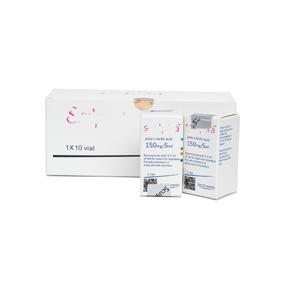 Colágeno Skinbooster PLLA Ácido poli- L- láctico Injecção facial Filler dérmico