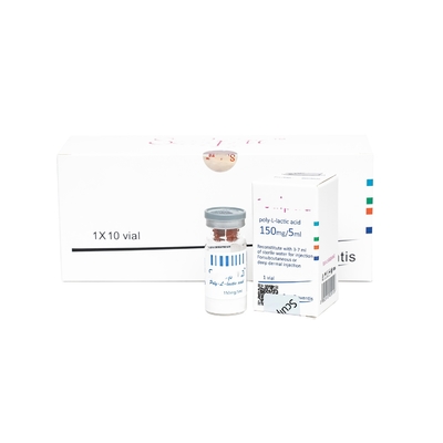 Colágeno Skinbooster PLLA Ácido poli- L- láctico Injecção facial Filler dérmico