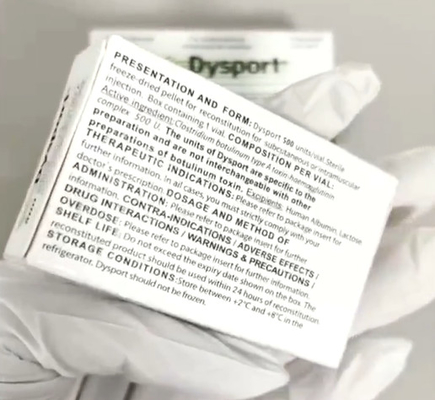 Toxina Botulinum Dysport 500 unidades Pó para solução