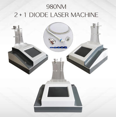 980 Nm 2+ 1 Diodo Laser Therapy Dispositivo Facial Beauty Machine Para Salão