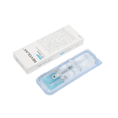 Revolax Depth Dermal Filler 1.1ml Para Corrigir Rugas Profundas ou Volume Facial
